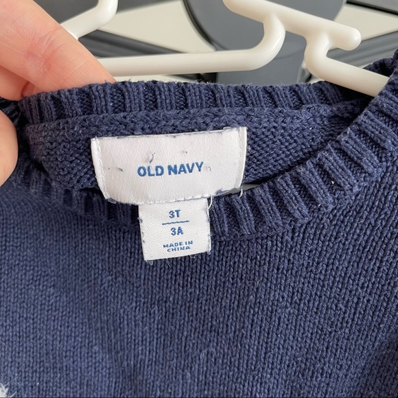 🐰 EEUC OLD NAVY 3T GIRL SWEATER CUTE BUNNY RABBIT 🐰 - Picture 3 of 3